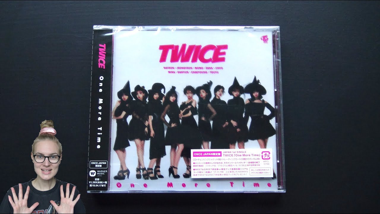 Unboxing TWICE 1st Japanese Single Album One More Time [ONCE