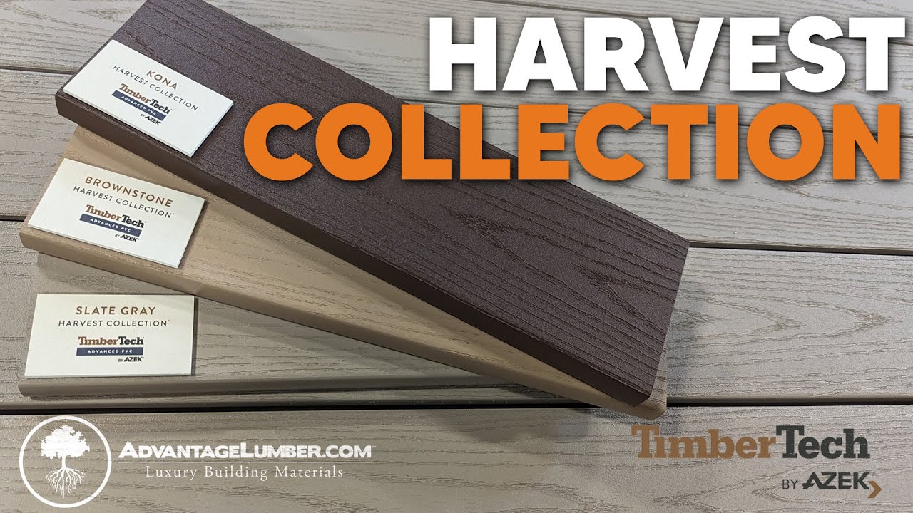 TimberTech® Advanced PVC Riser/Fascia by AZEK®, Harvest Collection