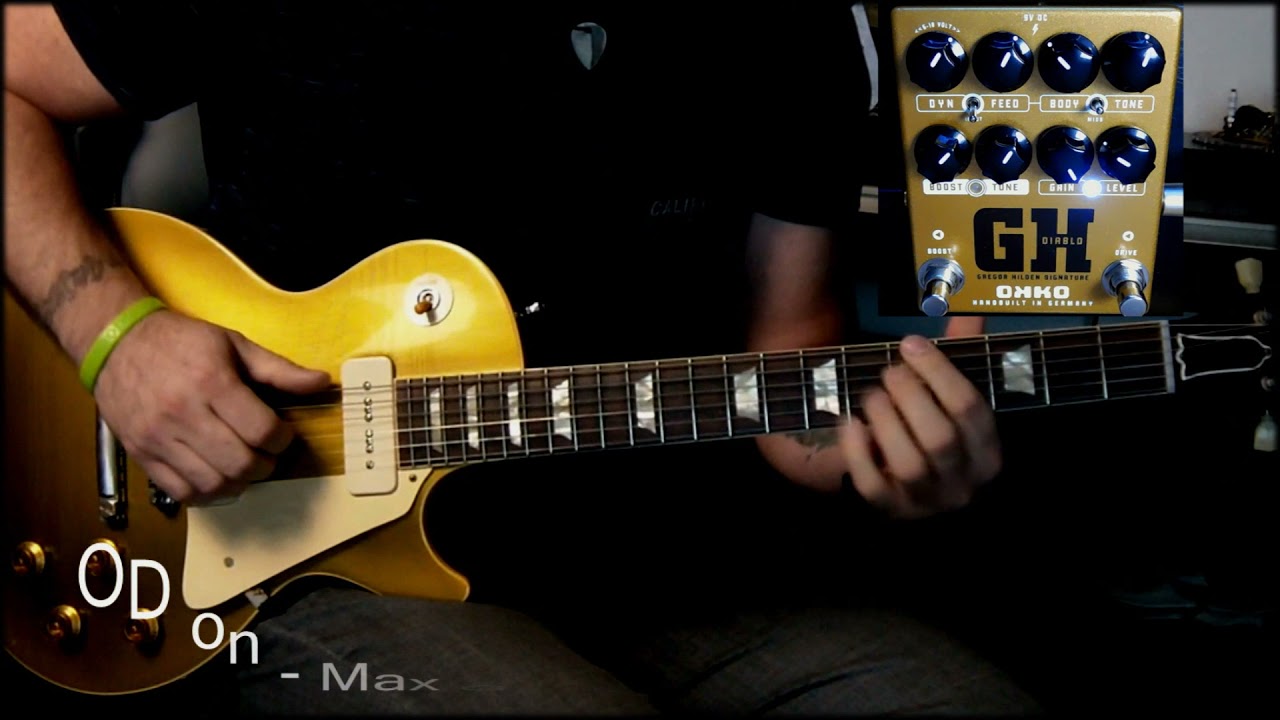 OKKO FX Diablo GH Signature Overdrive Effects Pedal | OKKO FX | FX