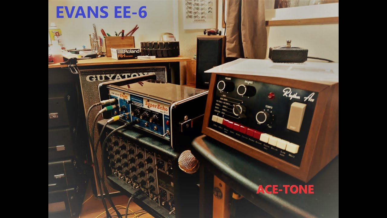 売約済】美品！国産テープエコーの隠れた名機 EVANS EE-3 Super Echo