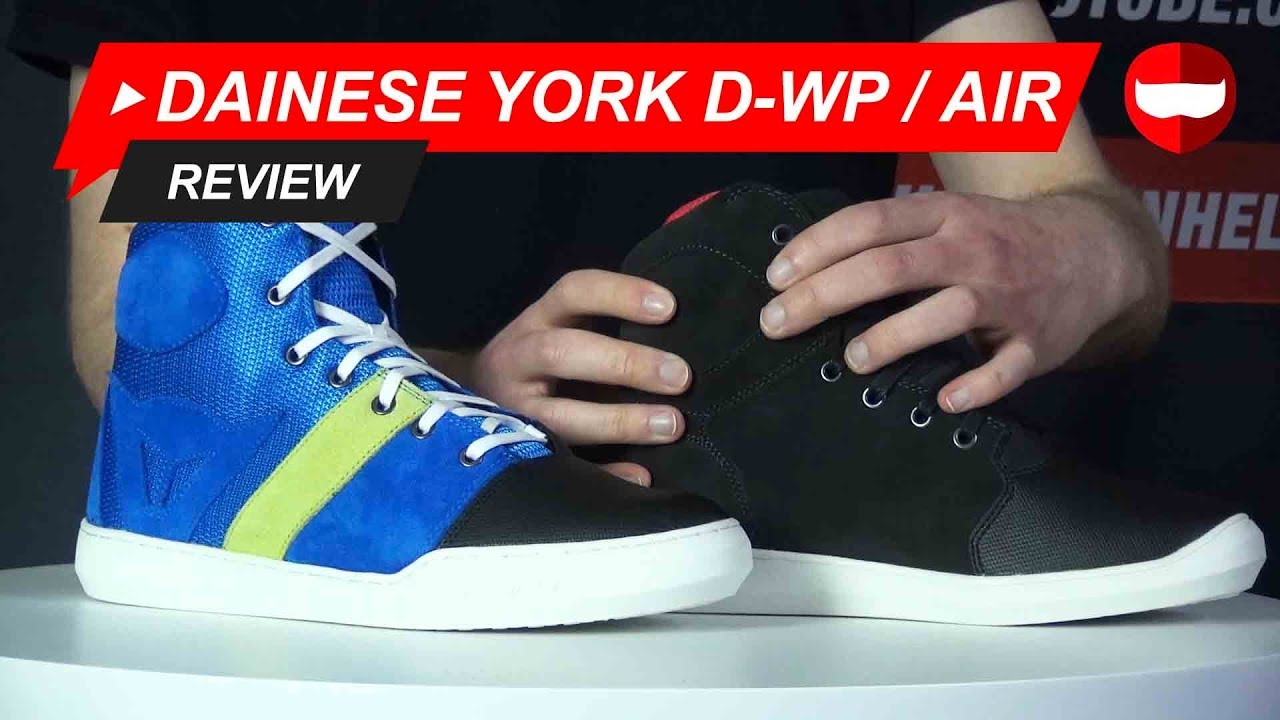 Dainese York Air Shoes Anthracite/Red + Free Shipping! | 39% SALE!