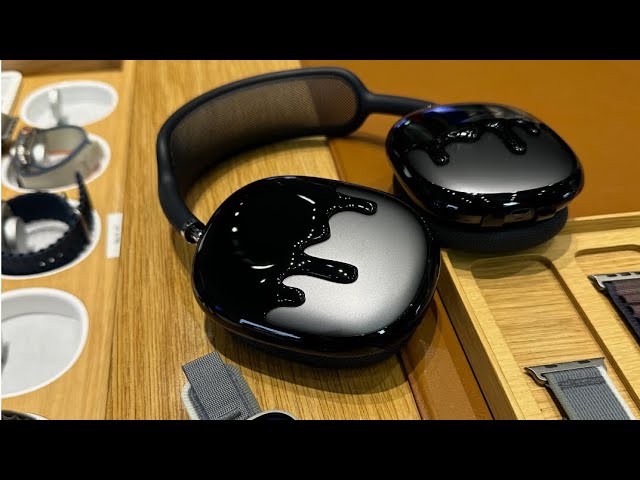 qlix dripframes silver Airpods max用カバー Drip Frames (Silver) – qlix