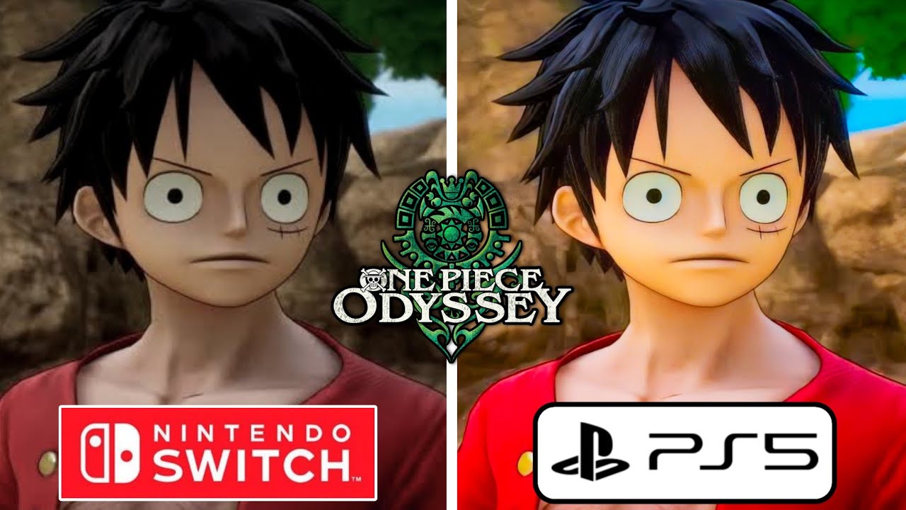 One Piece Odyssey PS5 vs Nintendo Switch Graphics Comparison - YouTube