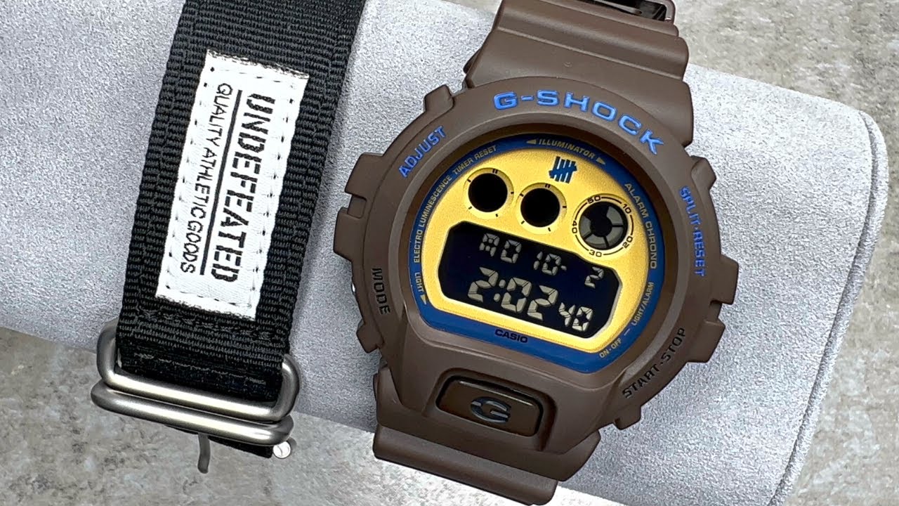 BEST COLLAB OF THE YEAR? | G-SHOCK x UNDEFEATED! - YouTube