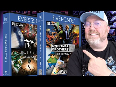 NEW Evercade Collections Thalamus C64 and Bitmap Brothers 2 Amiga