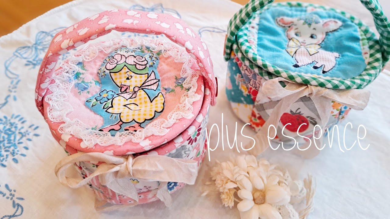 パッチワークvlog】バニティポーチ - YouTube