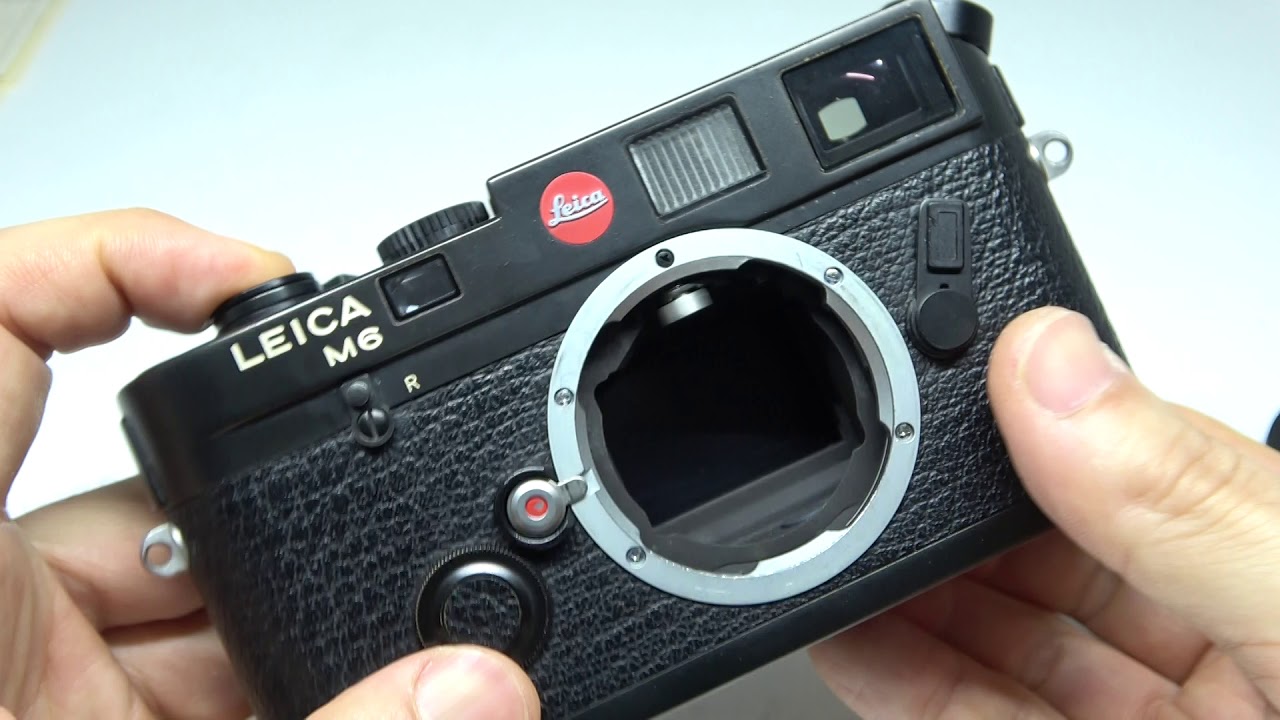 LEICA ライカ M6 クラシック ブラック 0.72 1996年 ドイツ製 - YouTube
