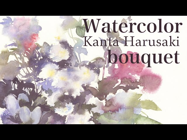 潘麗星さん作の水彩画 潘麗星さん作の水彩画 潘麗星さん作の水彩画 Eng