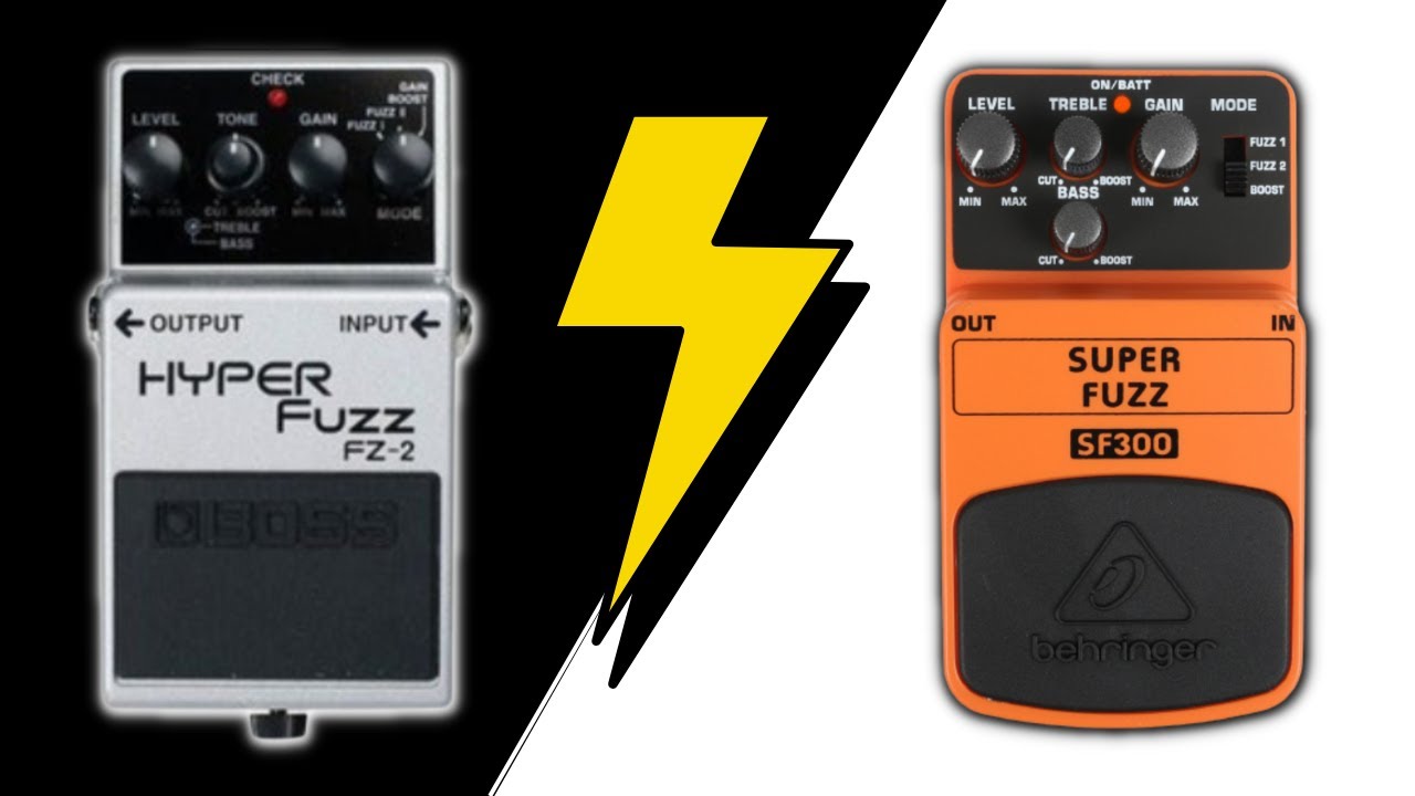 BOSS FZ-2 Hyper Fuzz Vs Behringer SF300 Super Fuzz (Vox Friendly