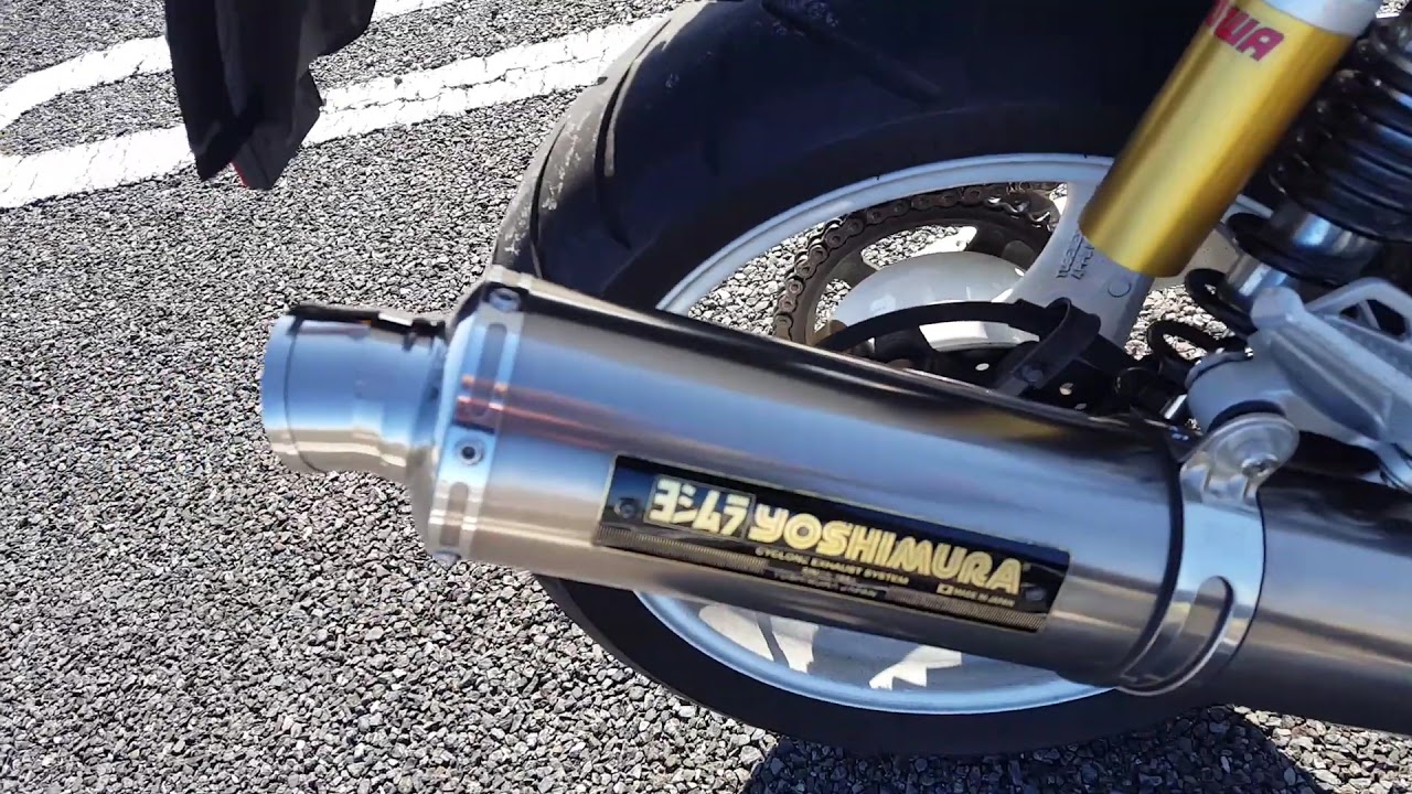 ヨシムラ 】スリップオンマフラーCB400 SF NC42 - YouTube