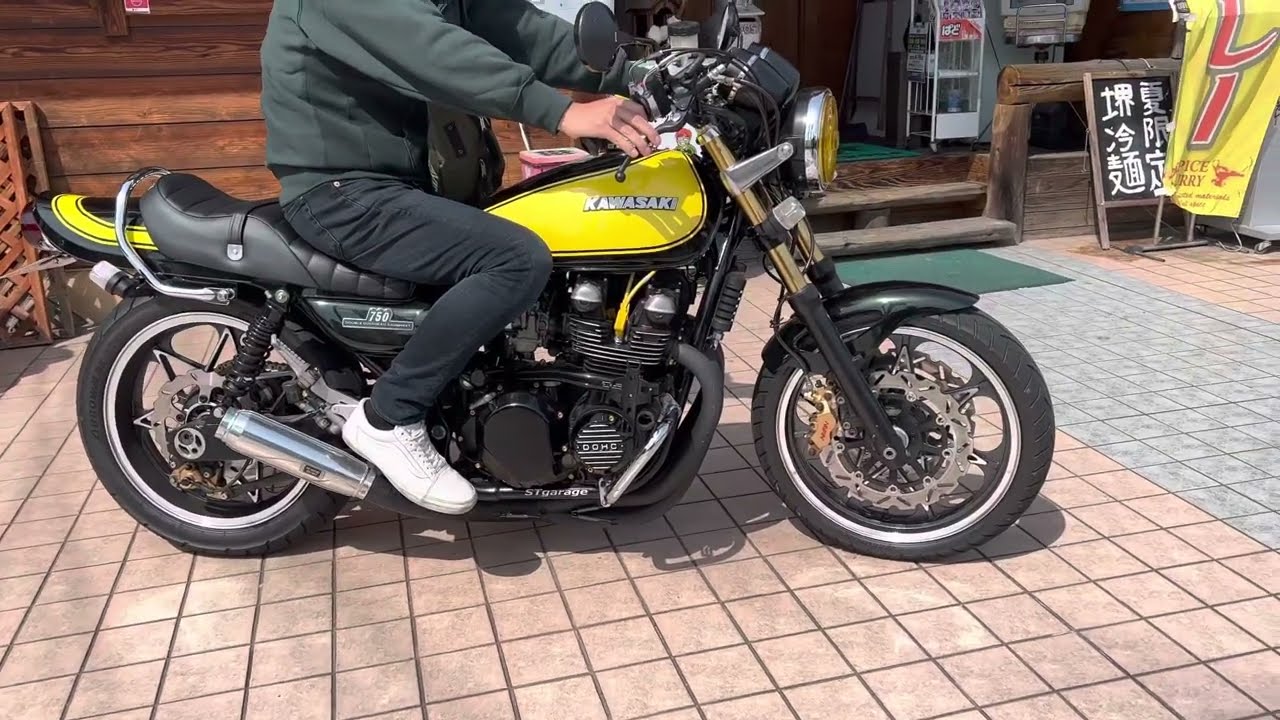 MIZUNO MOTOR ミズノモーター ゼス管サウンドを聞け kawasakiZEPHYR750