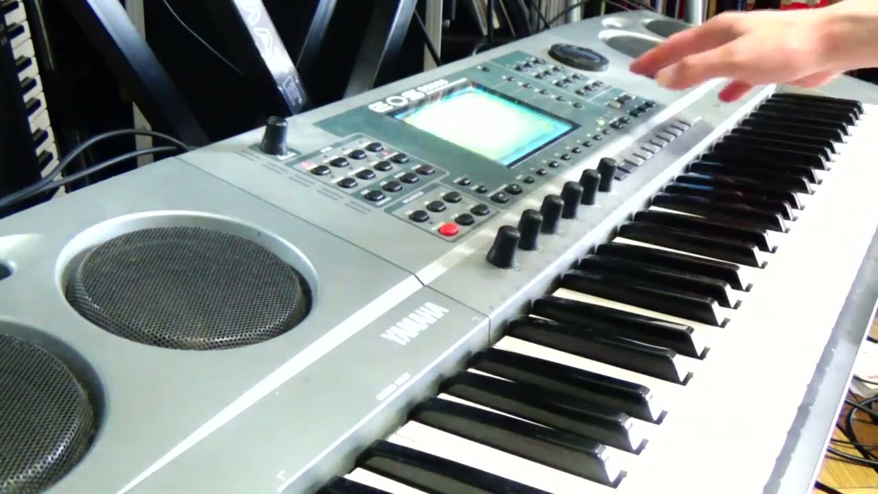 YAMAHA EOS B2000 プリセットのアルペジエーターを一通りならしてみた