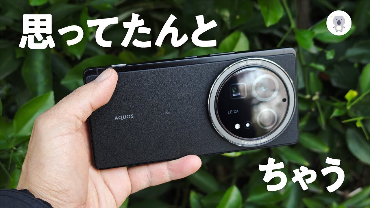 ライカ監修】AQUOS R9 pro購入レビュー。致命的な◯◯が発覚 - YouTube