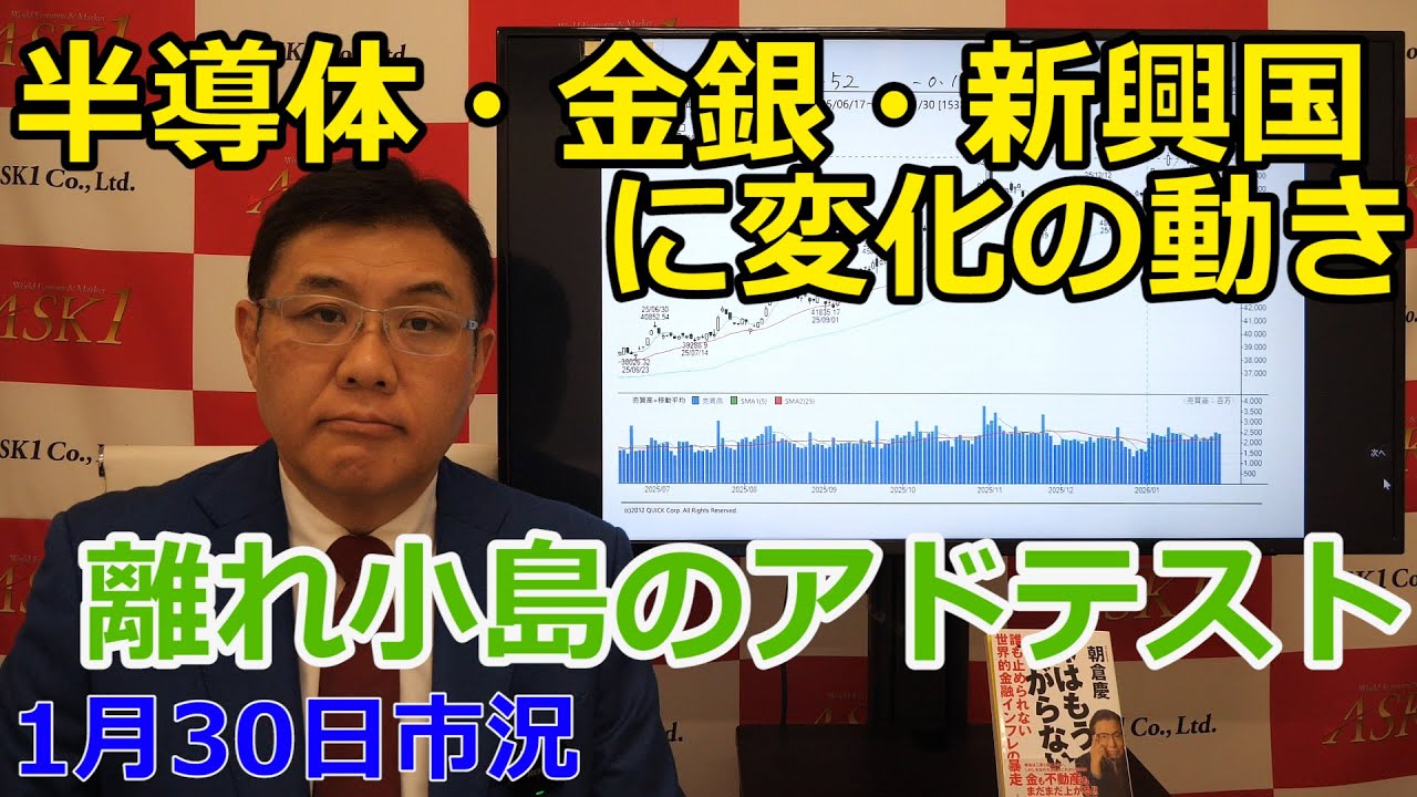 January 30, 2026 [Changes in the Strong Semiconductor, Gold and