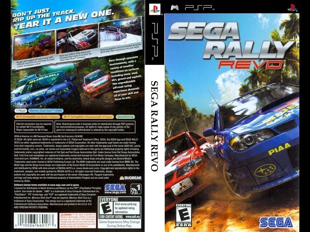 PSP - SEGA RALLY REVO - YouTube