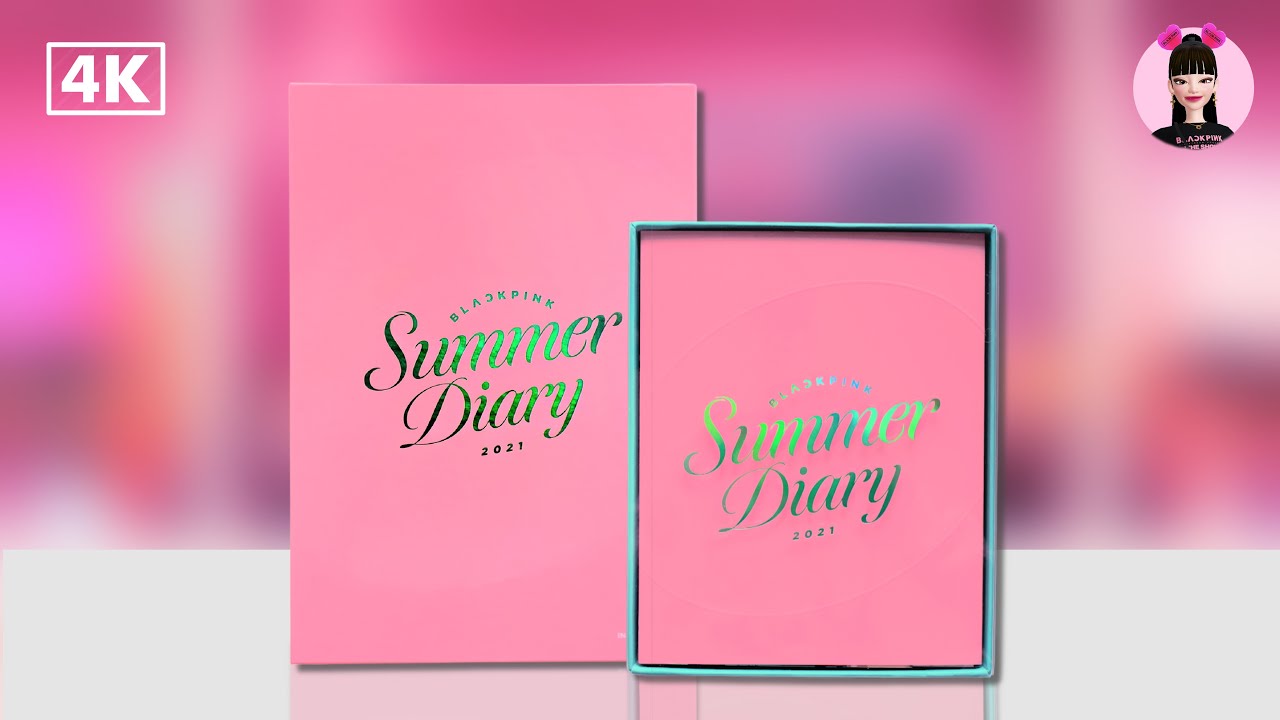 BLACKPINK - 2021 SUMMER DIARY unboxing - YouTube