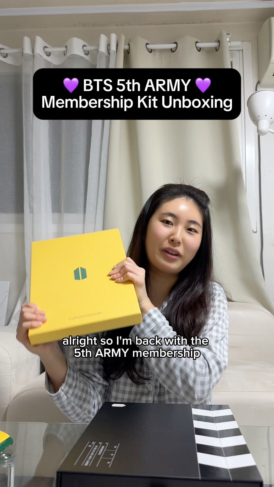 bts 5th army membership kit unboxing! #bts #btsshorts #btsedits