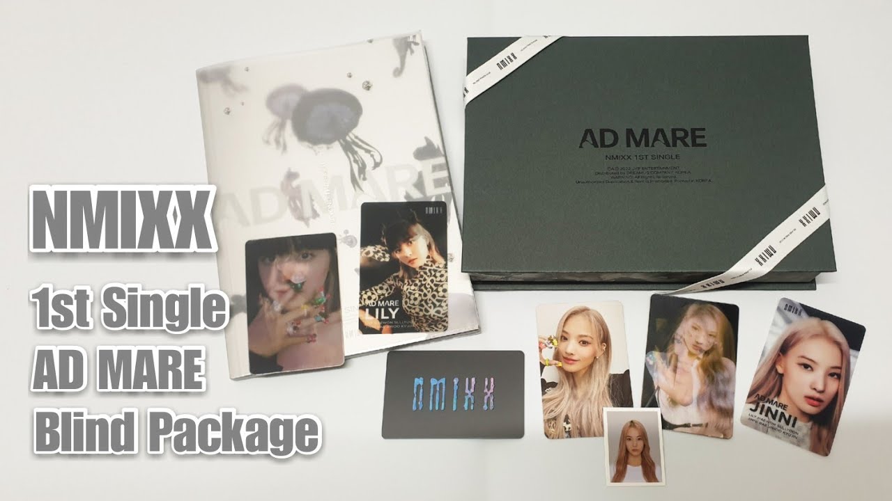 Unboxing] NMIXX - AD MARE 1st Single Album Blind Package First