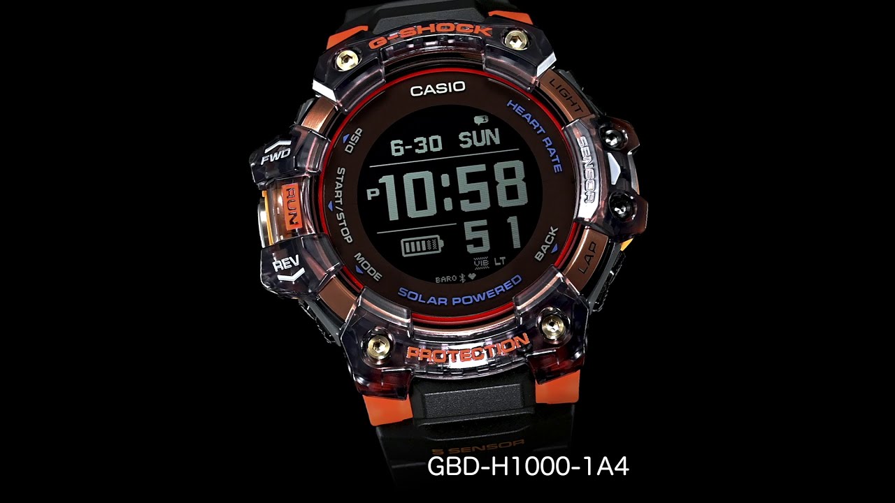 GBDH1000-1A4 | G-SHOCK G-SHOCK MOVE Transparent color | CASIO