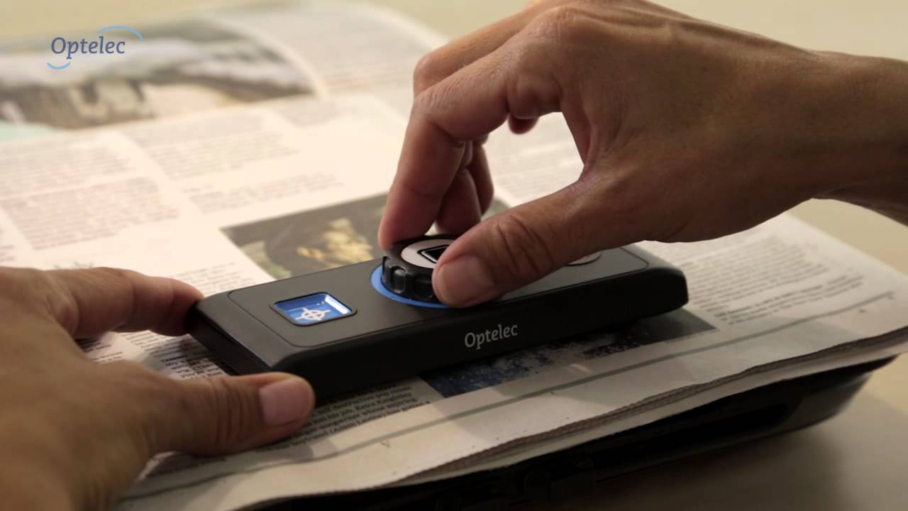 Desktop Video Magnifier Optelec ClearView C: Basic Functions - YouTube