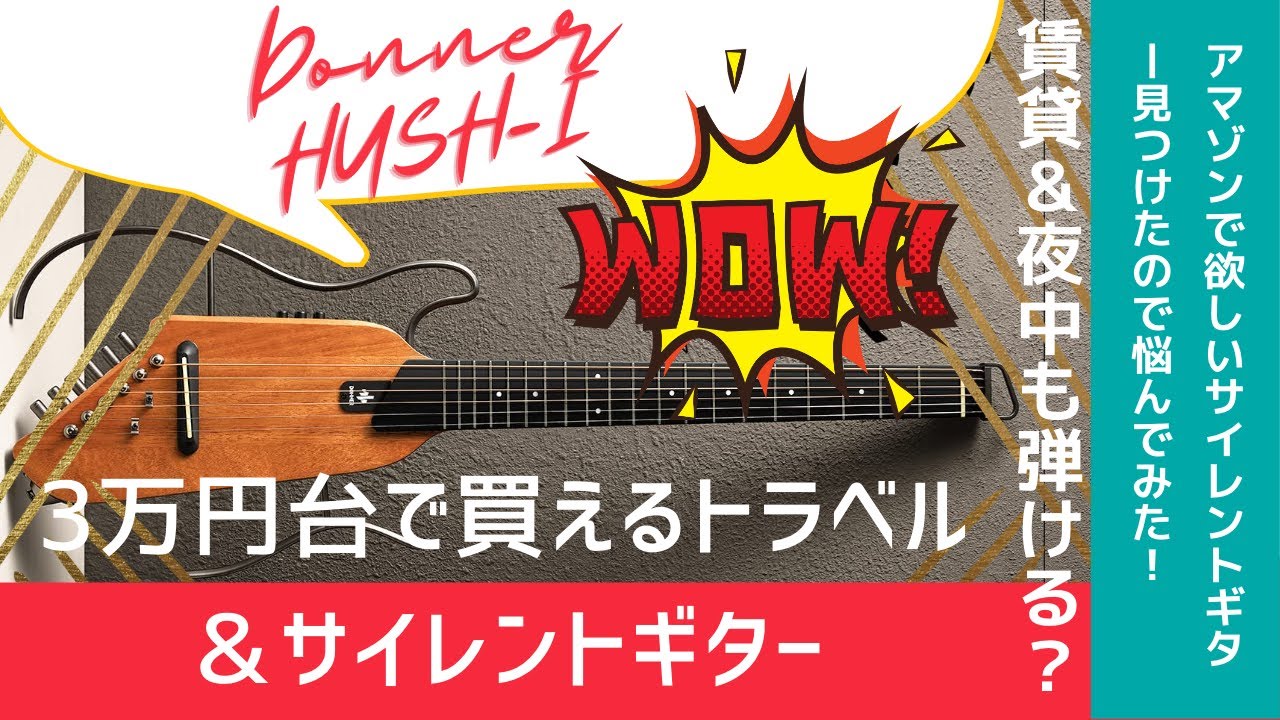 Shocking Facts: Donner Hush-I Travel & Silent Guitar: A Video to