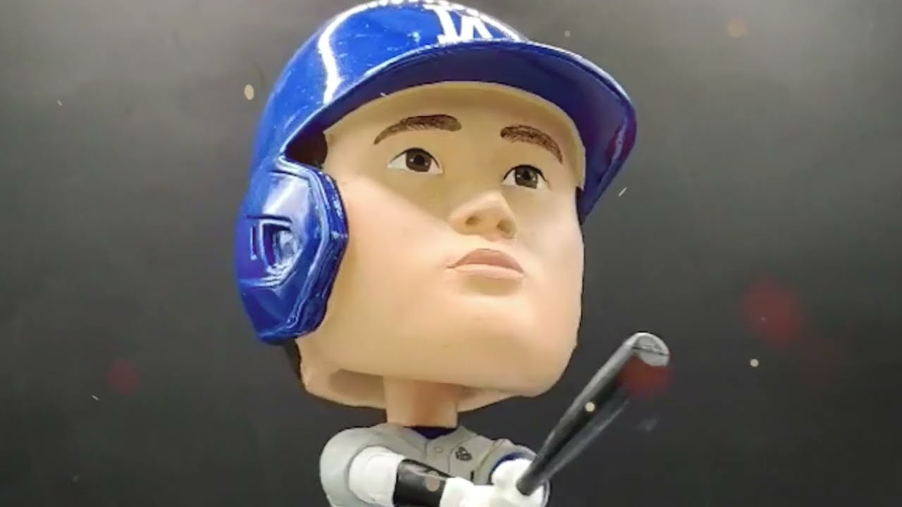 大谷翔平 2025 ピッチャー再始動 記念 ボブルヘッド ｜MLB公式｜世界