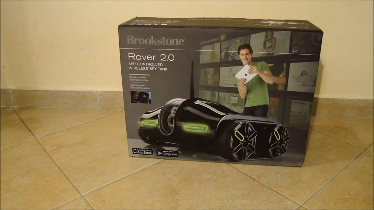 Brookstone Rover 2.0 - TechHive Update - YouTube