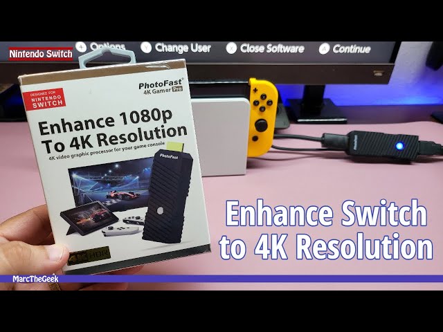 Enhance Switch to 4K Resolution (4K Gamer PRO) - YouTube