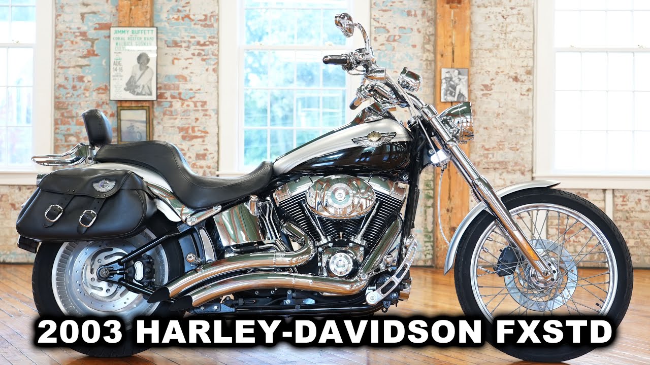 HARLEY-DAVIDSON SOFTAIL DEUCE FXSTD 100TH ANNIVERSARY EDITION 2003