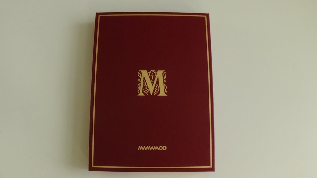 Unboxing Mamamoo 마마무 1st Studio Album Melting - YouTube