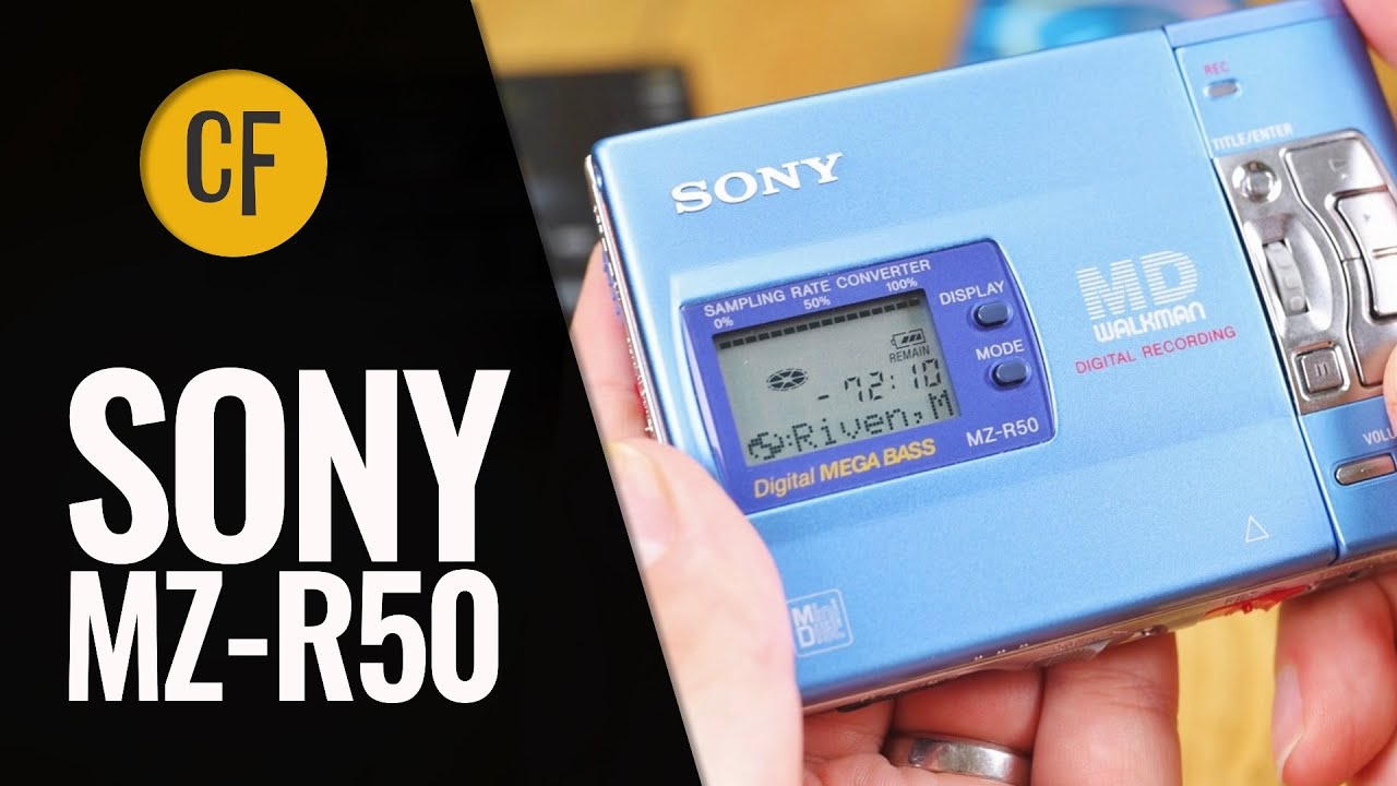 Sony Minidisc MZ-R50 recorder review - YouTube