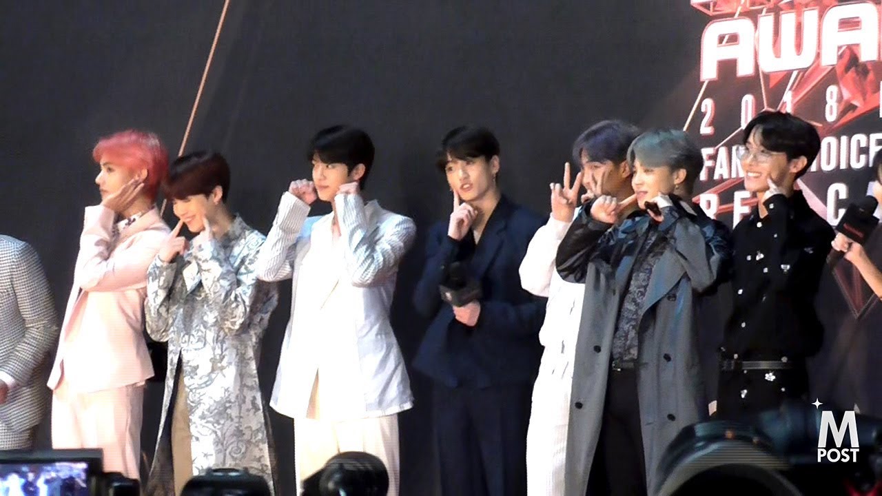 韓流Mpost】BTS（防弾少年団）『2018 MAMA FANS' CHOICE in JAPAN