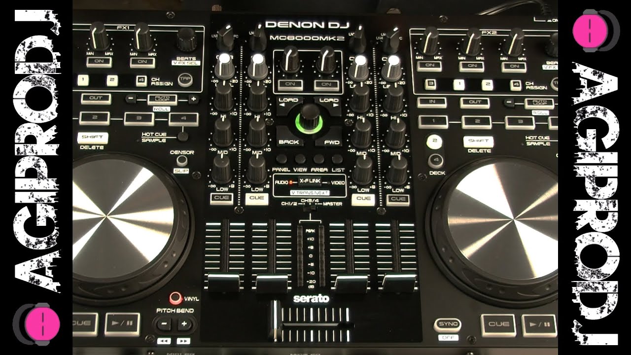 DENON MC6000MK2 Serato DJ Controller In-Depth Hardware Overview