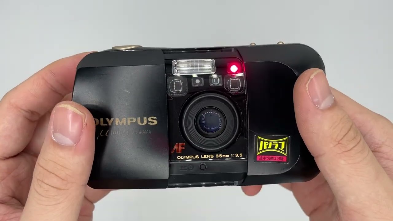 Olympus mju I panorama - YouTube