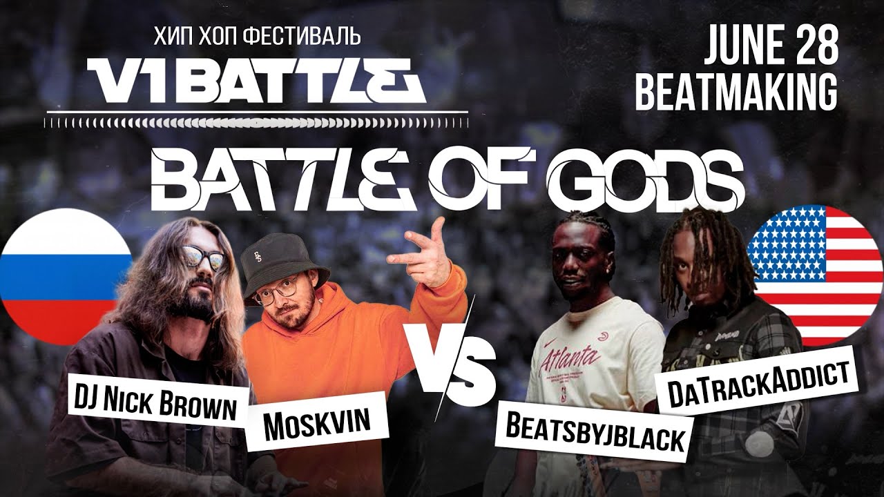 RUSSIA vs USA || V1 Beatmaking Battle 2024 || Beatsbyjblack