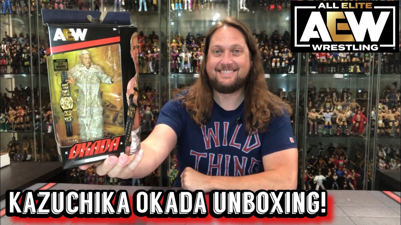 Kazuchika Okada Shop AEW 1/3000 Exclusive Unboxing & Review! - YouTube