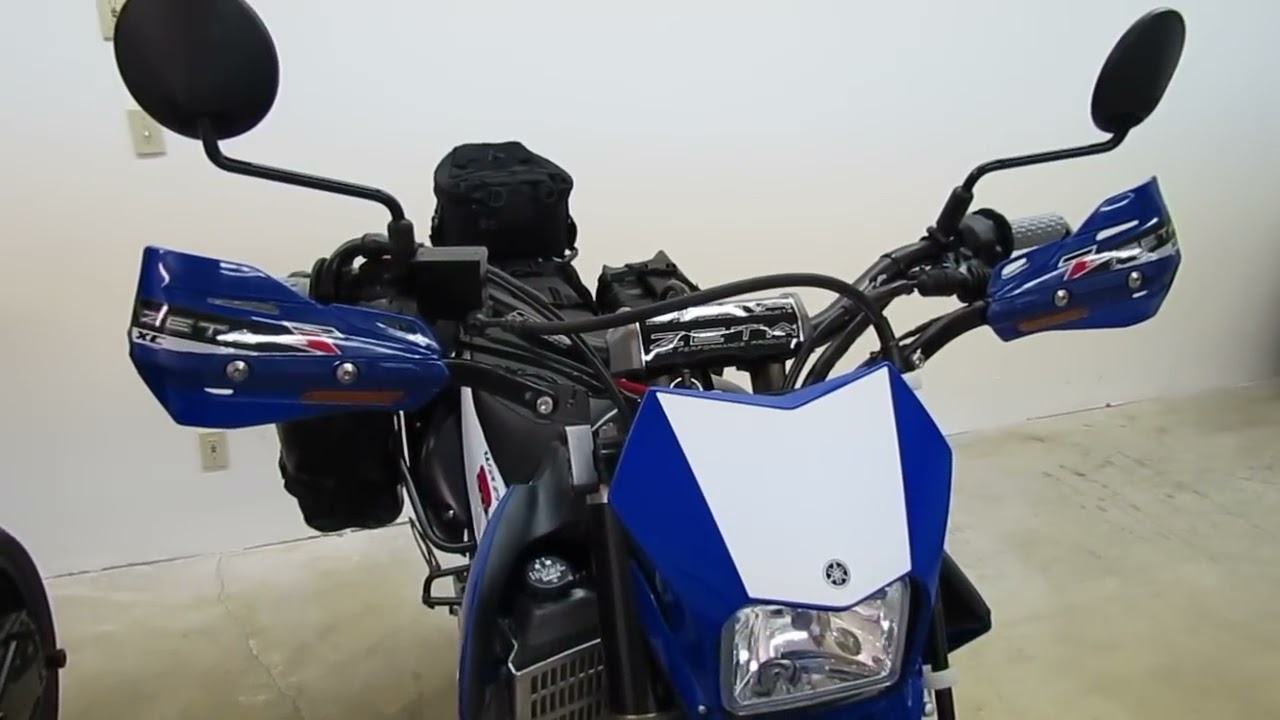 Yamaha WR250R / WR250X Zeta Armor Hand Guards - YouTube