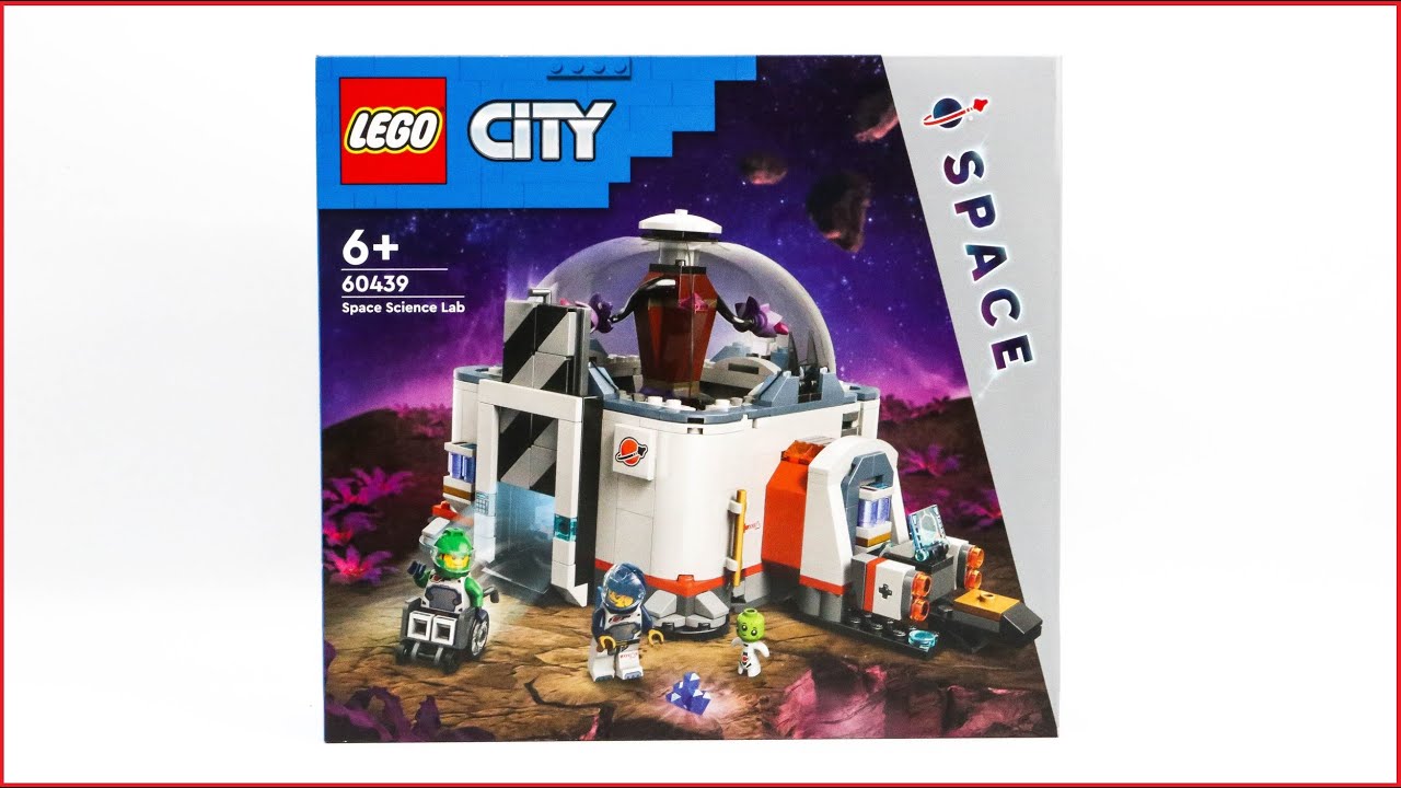 LEGO City 60439 Space Science Lab Speed Build - YouTube
