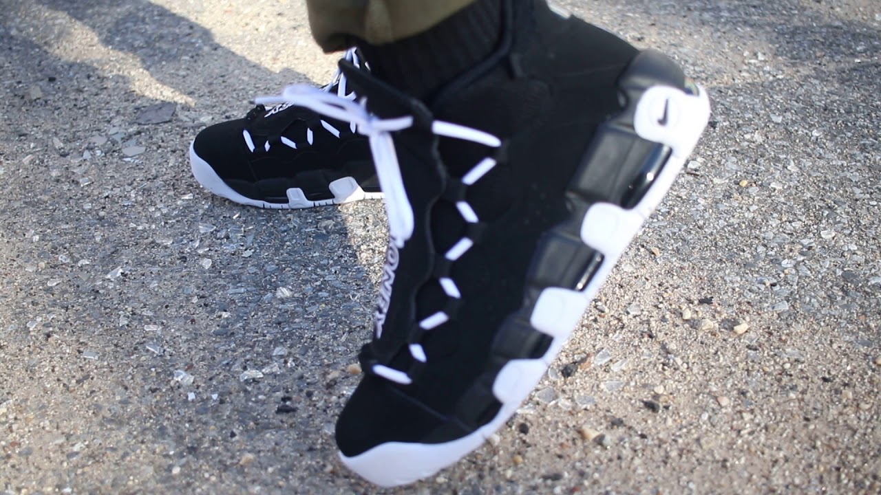 NIKE AIR MORE MONEY BLACK WHITEが3/9に国内発売予定【直リンク有り