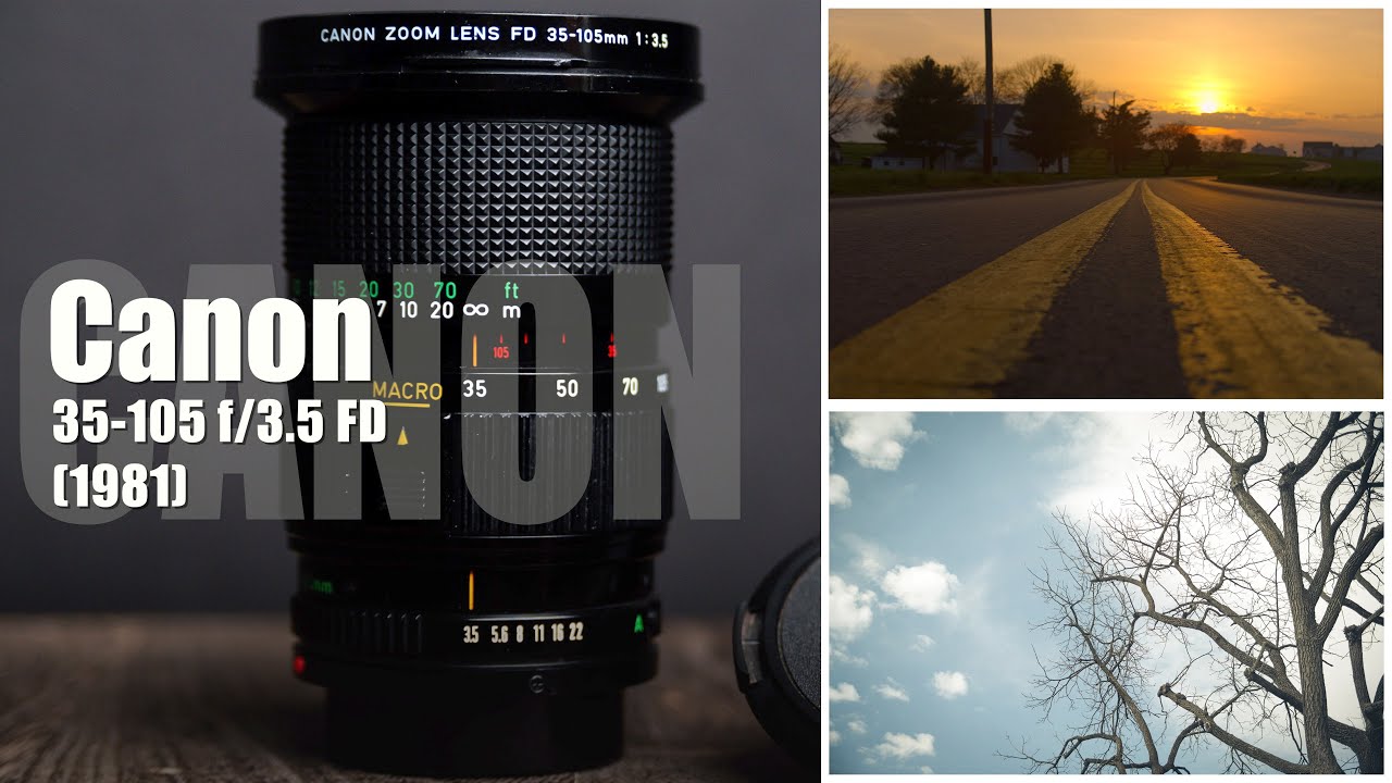 Canon 35-105 f3.5 FD Vintage Lens Nikon Z6/ProResRAW/ATOMOS Ninja