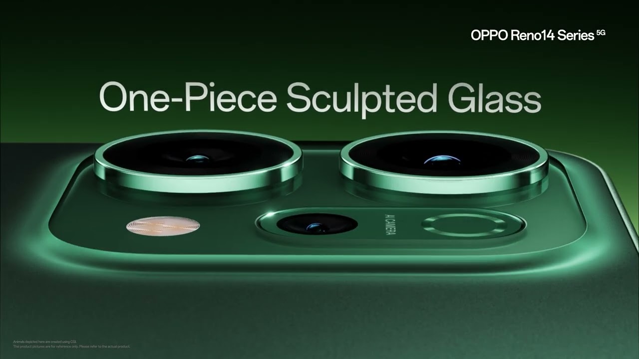 OPPO Reno14 Series – Forest Green | Deep, Bold & Distinct - YouTube