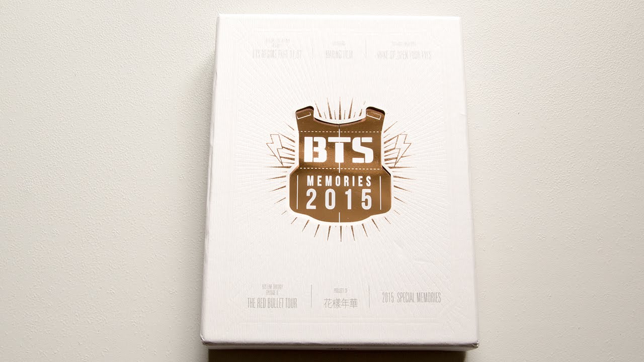 Unboxing | BTS Memories of 2015 - YouTube