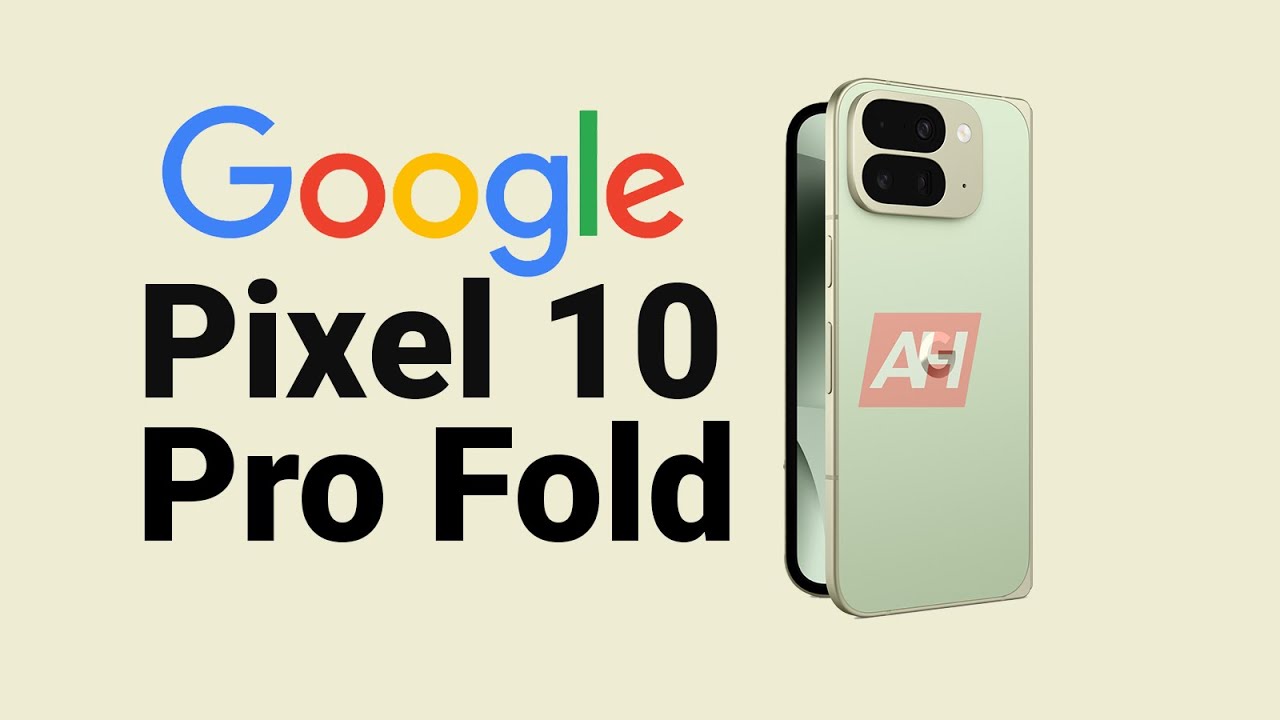 Google Pixel 10 Pro Fold Renders Are HERE — Jade & Moonstone Are