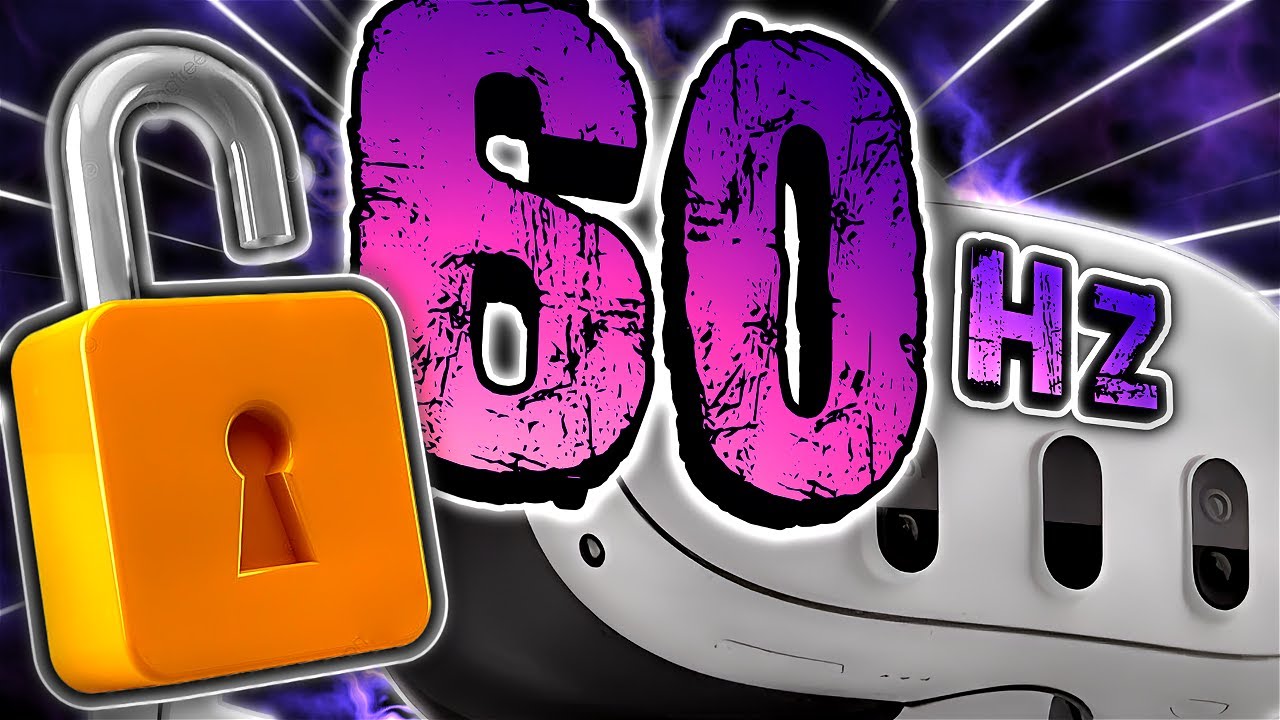 How to UNLOCK 60 Hertz on Quest 2 and 3 in 2024 - YouTube
