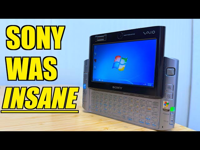 So Futuristic, it FAILED: Upgrading the Sony VGN-UX180P (A Crazy