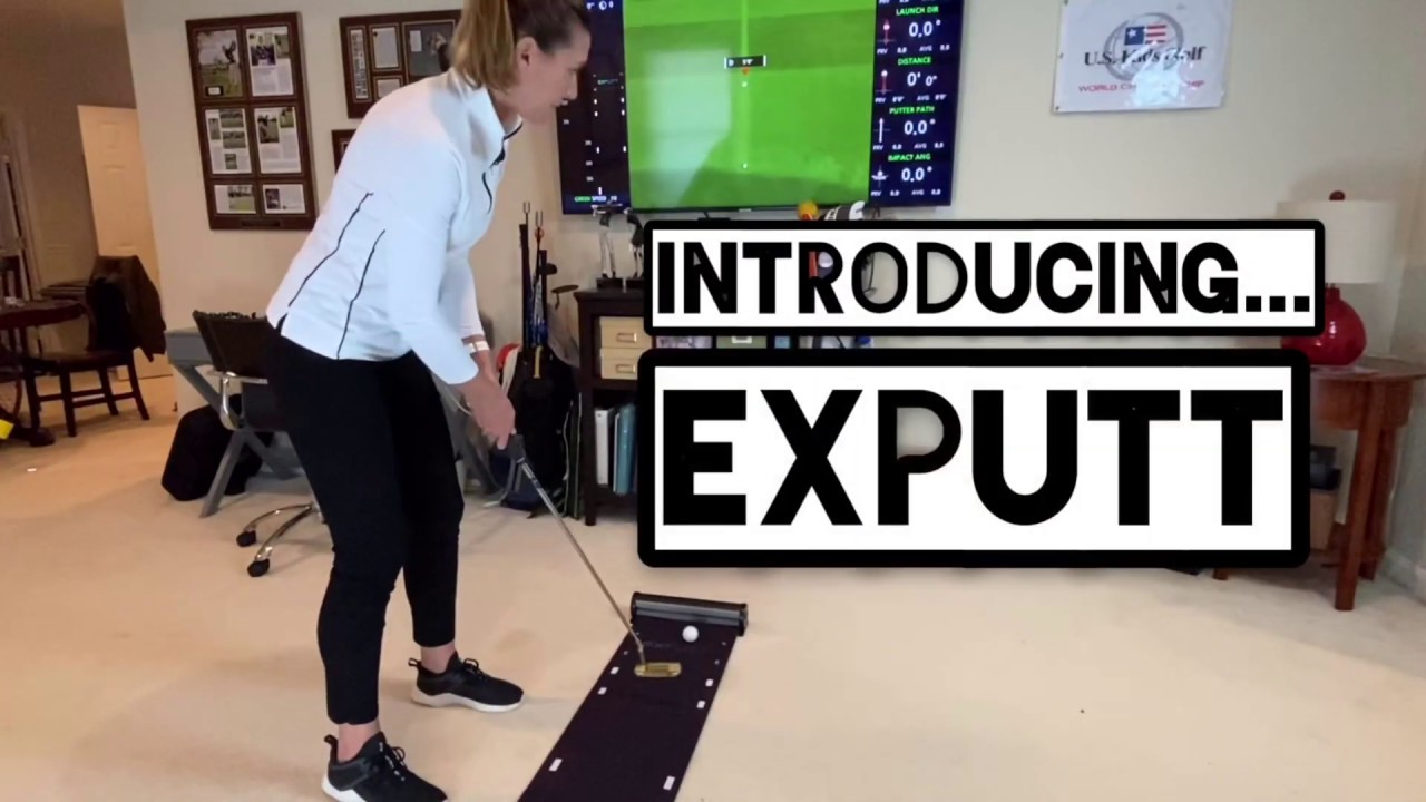 EXPUTT Putting Simulator Review - YouTube