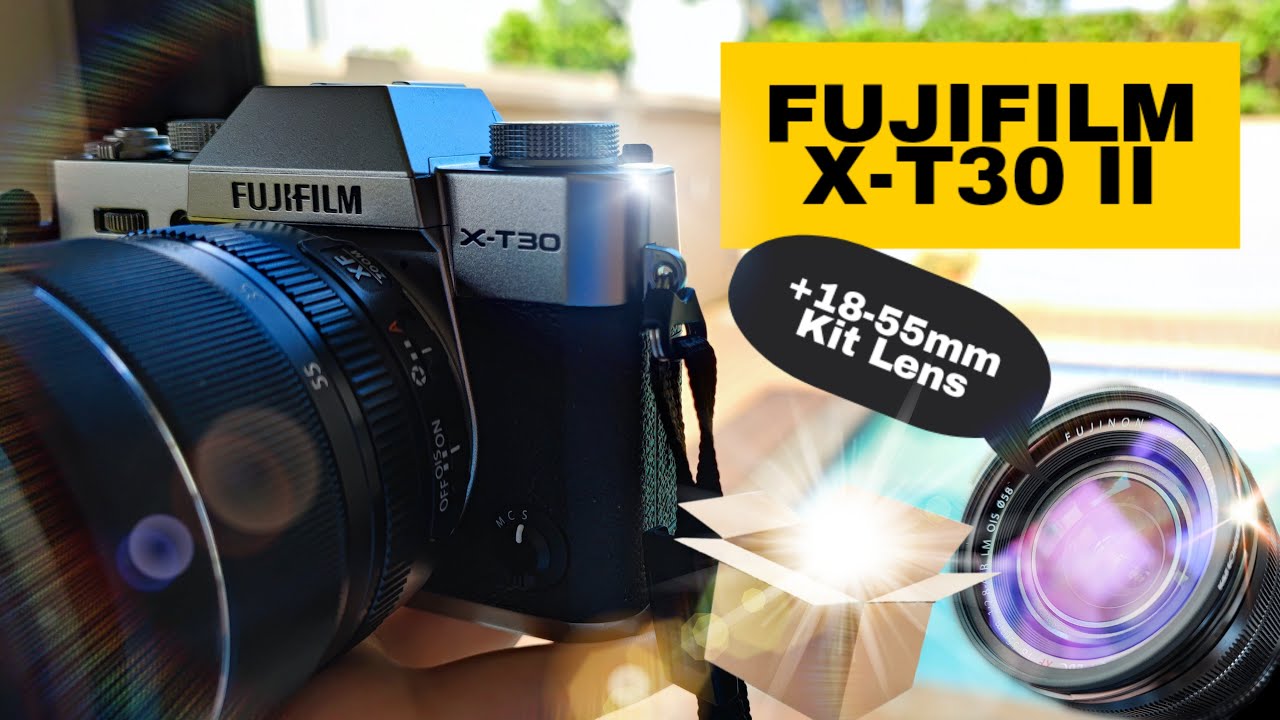 FUJIFILM X-T30 II +18-55mm Kit Lens UNBOXING (+Sample Photos