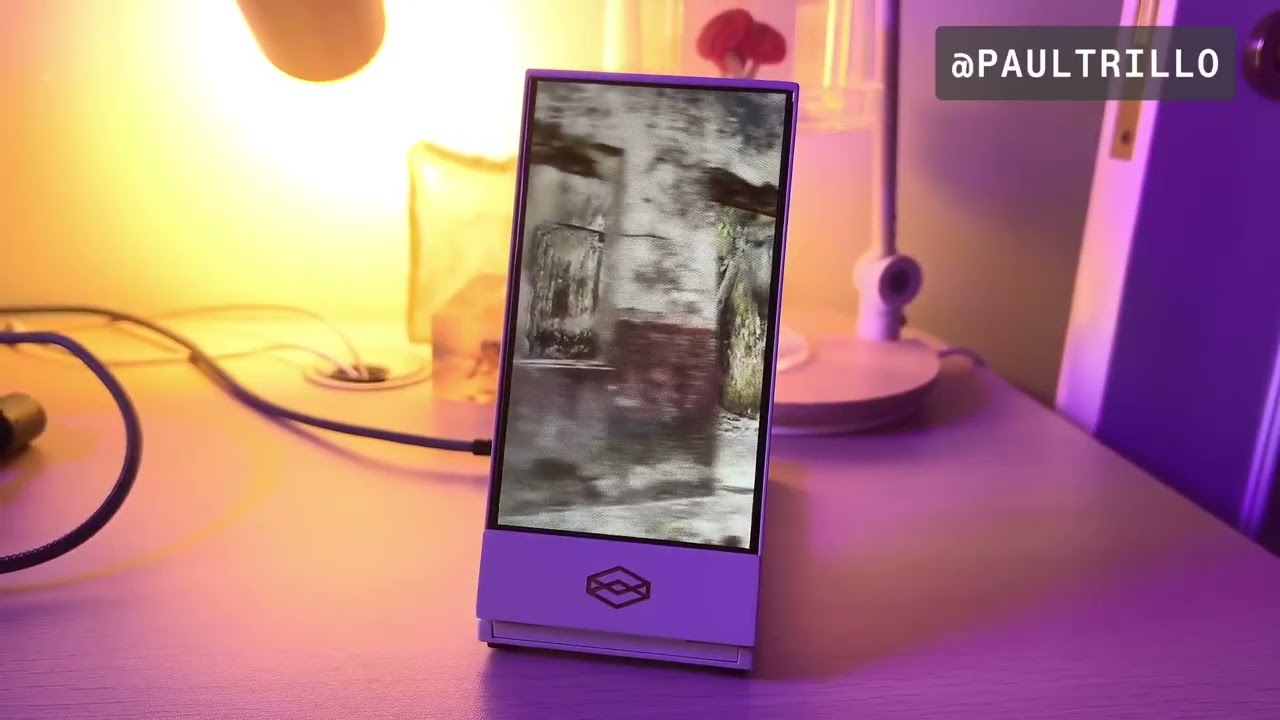 ポケットサイズの空間AIディスプレイ #LookingGlassGo(By Looking