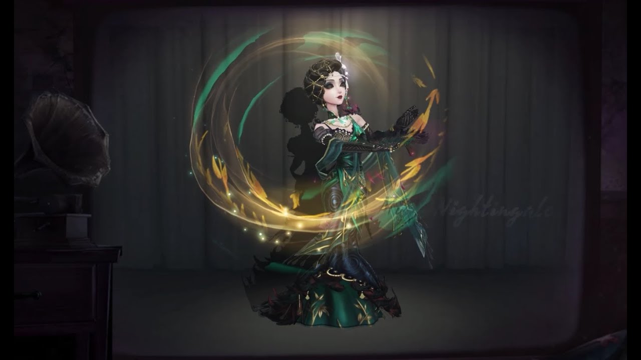 最高演繹】ニンフ賞衣装 芸者 - 竹華 ゲーム内展示【IdentityV 第五