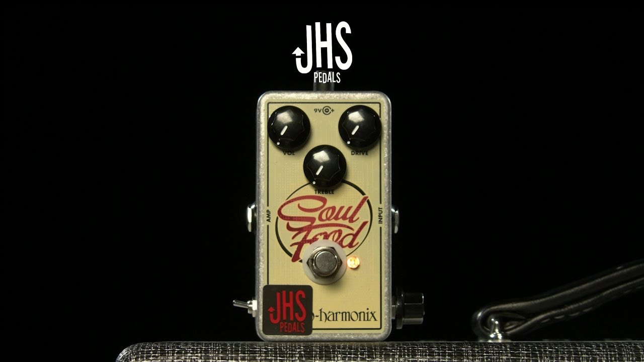 JHS Pedals 'Meat & 3' Modded EHX Soul Food | Gear4music demo - YouTube